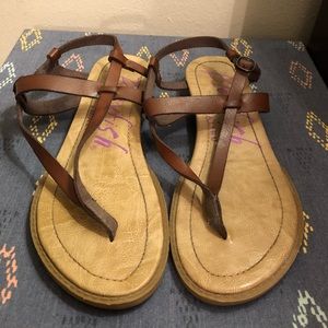 Blowfish Brown Sandals